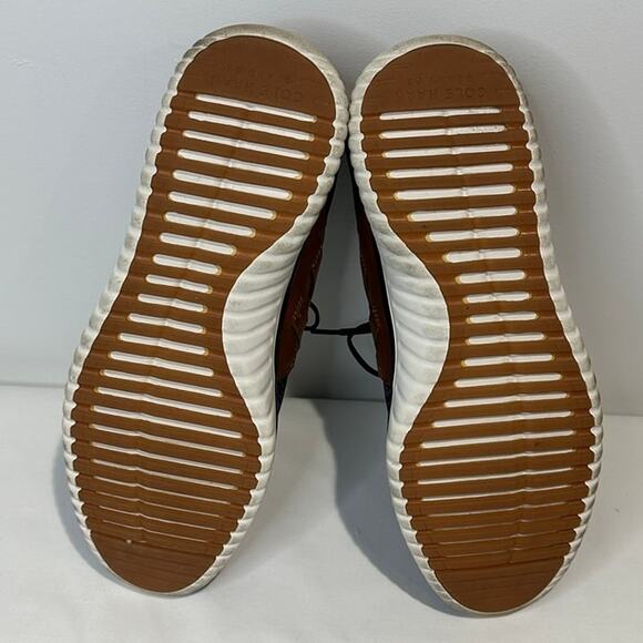 Cole Haan Mens Grandmotion Stitchlite Woven Navy Leather Sneaker Shoes - Size 11 - Picture 11 of 11